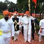 MLIRC personnel join Durga Mata Daud in Belagavi