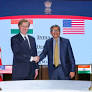 New Delhi: Rajesh Kumar Singh With US Under Secretary of War for Policy #Gallery