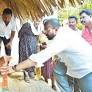 MLA Jakkampudi visits Korukonda village