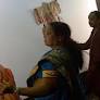 Seethalakshmi and her troupe’s shadow puppet show proved to be entertaining