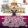 Supreme Court of India: Income Tax Department cannot deny regularization to similarly placed casual workers