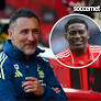 "Playing or not" - Nottingham Forest boss reveals why Chelsea nemesis Taiwo Awoniyi is special