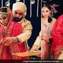 Mouni Roy Is A Beautiful Bengali Bride In A Red Sabyasachi Lehenga For Her Wedding To Suraj Nambiar