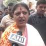 BJP's Priyanka Tibrewal leads protest against expelled TMC leader Sandipan Saha's residence in Kolkata