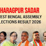 Kharagpur Sadar (West Bengal) Assembly Election Result 2026: Dilip Ghosh of BJP Wins