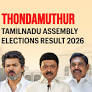 Thondamuthur (Tamil Nadu) Assembly Election Result 2026: S.P.Velumani of AIADMK Wins