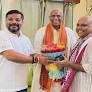Tripura Tourism Minister extends Diwali greetings to BJP leaders Ravindra Raju & Rajdeep Roy