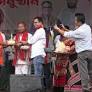 Rabha Hasong Joutho Mancha felicitates four MLAs, reiterates demand for RHAC constitutional recognition