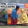 Does This Video Show Man Slapping Gandhi Statue in Thiruvananthapuram? No!