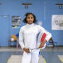 Marie-Florence Candassamy is dueling for gold