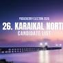 Karaikal North Candidates 2026: Full List of Contestants from Karaikal North Assembly Constituency in Puduc