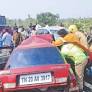 Four killed, three hurt as car rammed into load van in Pudukkottai