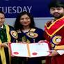 Silambarasan TR honoured with an honorary doctorate