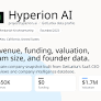 Hyperion AI Revenue 2025: $550K ARR, $1.7M Valuation