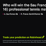 June 16, 2026: Sau Franco vs Senthil Kumar Tennis Prediction Market