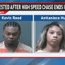 Two arrested, charged after high-speed chase ends in crash, LaPorte Co. Sheriff says