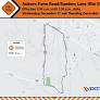 Auburn Farm Road/Sanders Lane daytime closures at Loudoun/Prince William County line Dec. 17 & 18