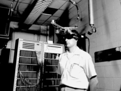 Virtual reality (VR) | Definition, Development, Technology, Examples ...