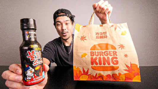 Is Burger King x BULDAK the Spiciest Collab?! - YouTube