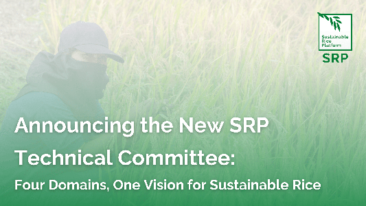 Sustainable Rice Platform (SRP) – Feed the world. Sustainably.