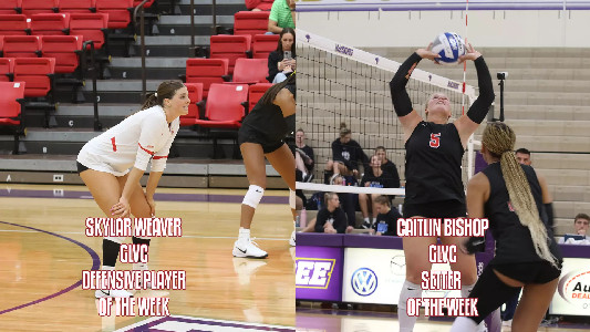 Weaver, Bishop Repeat As GLVC Players Of The Week Winners ...