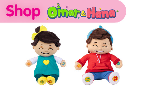 Omar and Hana Singing Dolls - Desi Doll Company