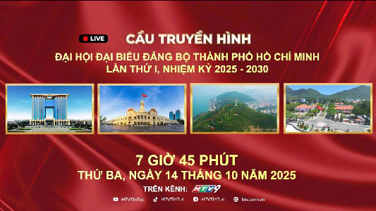 TRỰC TIẾP ĐẠI HỘI ĐẠI BIỂU ĐẢNG BỘ THÀNH PHỐ HỒ CHÍ ...