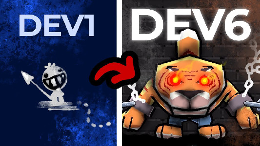 6 DEVS Make a GAME without COMMUNICATING! (Godot edition ...