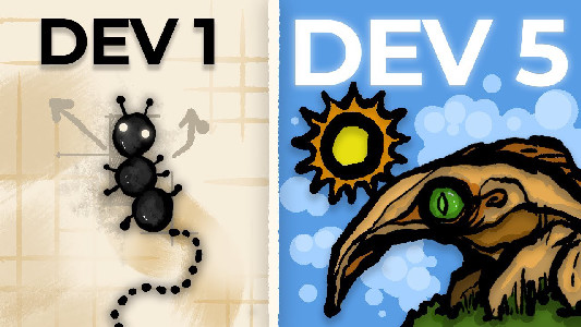 5 DEVS Make a GAME without COMMUNICATING! (scrumptious ...