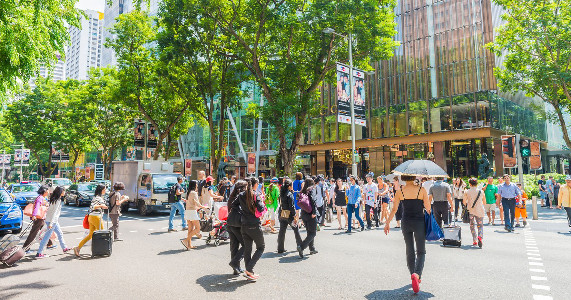 Shoppen in Singapore