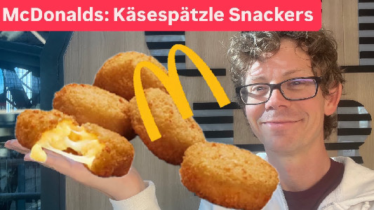 McDonald's Käsespätzle Snackers with Hüttengaudi sauce tested ...