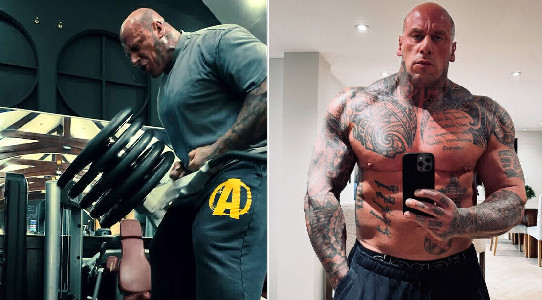 Martyn Ford Has Built a Monster Back with Quadruple T-Bar Row ...