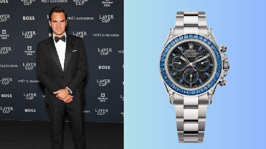 Roger Federer Wore the Rarest Type of Rolex | GQ