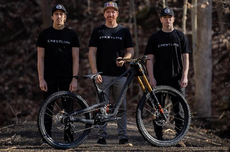 Aaron Gwin on Crestline Bikes
