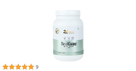 REALGAINZ by 2X Nutrition | High-protein mass gainer | 78g Carbs ...