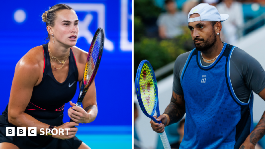 Battle of the Sexes: Aryna Sabalenka to play Nick Kyrgios in Dubai ...