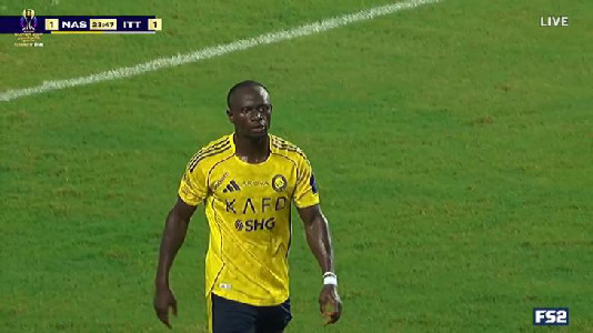 Sadio Mane straight red card against Al Ittihad 25' : r/soccer