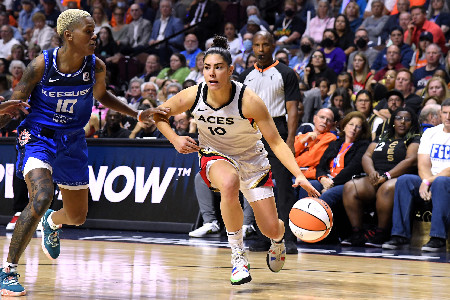 Kelsey Plum corrects 'huge misconception' about WNBA pay gap ...