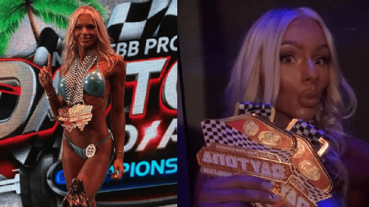 WWE Ref Vicky D'Errico Takes Top Prize At Bodybuilding Competition