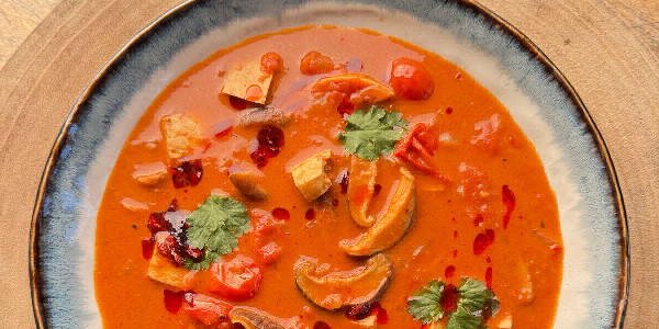 CREAMY TOM YUM - by Alfie Steiner - The Veg Table