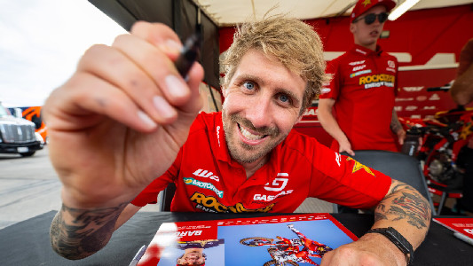 Justin Barcia, GasGas part, opening the way for Troy Lee Designs ...