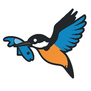 The Kingfisher Fishing