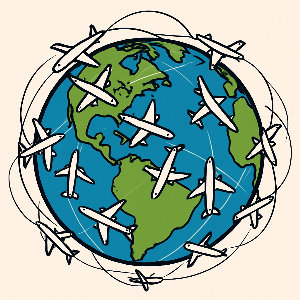 Travelling Through The World