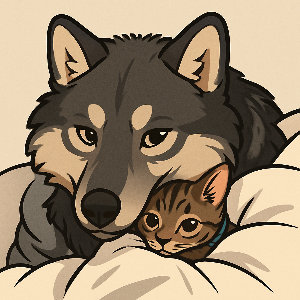 Kitten & Her Wolf