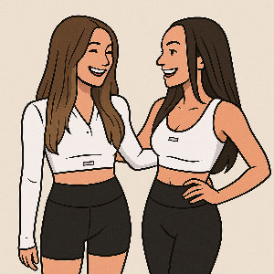 Two Sweaty Sisters