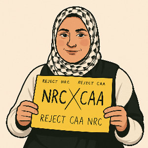 Delhi University student protests against CAA/NRC — 2019–2020